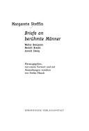 Cover of: Briefe an berühmte Männer by Margarete Steffin