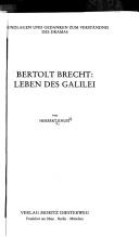 Cover of: Bertolt Brecht: Leben des Galilei