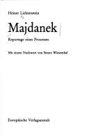 Cover of: Majdanek by Heiner Lichtenstein