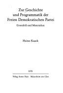 Die F.D.P. by Heino Kaack