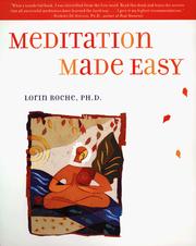 Cover of: Meditation made easy