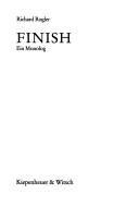 Cover of: Finish: Ein Monolog (KiWi)