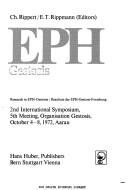 Cover of: EPH-Gestosis by International Symposium for EPH-Gestosis Aarau, Switzerland 1972., International Symposium for EPH-Gestosis Aarau, Switzerland 1972.