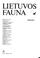 Cover of: Lietuvos fauna