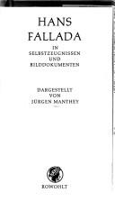 Cover of: Hans Fallada in Selbstzeugnissen und Bilddokumenten