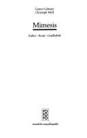 Cover of: Mimesis by Gunter Gebauer