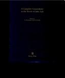 Cover of: A Concordance to the Novels of John Lyly (Elizabethan Concordance Series,)