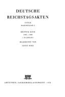 Cover of: Deutsche Reichstagsakten, mittlere Reihe: Unter Maximilian I