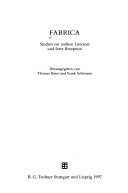 Cover of: Fabrica: Studien zur antiken Literatur und ihrer Rezeption