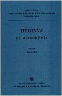 Cover of: Hygini De astronomia by Gaius Julius Hyginus