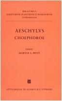 Cover of: Choephoroe by Aeschylus