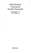 Cover of: Ursprung DES Deutschen Trauers
