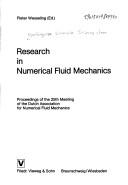 Cover of: Research in Numerical Fluid Mechanics: Proceedings (Notes on Numerical Fluid Mechanics)