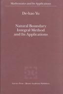 Cover of: Natural boundary integral method and its applications