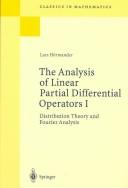 Cover of: The Analysis of Linear Partial Differential Operators I by Lars Hörmander, Lars Hörmander