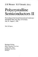 Cover of Polycrystalline semiconductors II by 