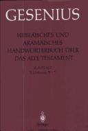 Cover of: Hebräisches und aramäisches Handwörterbuch über das Alte Testament by Wilhelm Gesenius