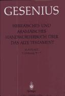 Cover of: Hebräisches und Aramäisches Handwörterbuch über das Alte Testament by Wilhelm Gesenius