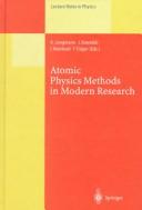 Atomic physics methods in modern research