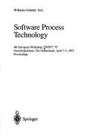 Cover of: Software process technology: 4th European workshop, EWSPT '95, Noordwijkerhout, The Netherlands, April 3-5, 1995 : proceedings