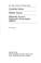 Cover of: Cerebellar Infarct, Midline Tumours, Minimally Invasive Endoscopic Neurosurgery (MIEN) (Advances in Neurosurgery)