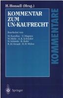 Cover of: Kommentar zum UN-Kaufrecht by Heinrich Honsell ; bearbeitet von M. Karollus.