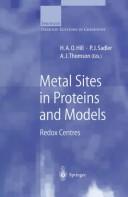 Cover of: Metal Sites in Proteins and Models: Redox Centres (Springer Desktop Editions in Chemistry)