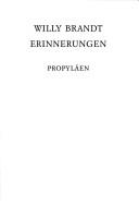Cover of: Erinherungen
