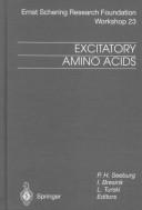 Cover of: Excitatory Amino Acids by 