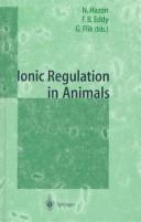 Cover of: Ionic Regulation in Animals: A Tribute to Professor W.T.W. Potts