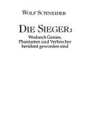 Cover of: Die Sieger. by Wolf Schneider