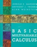Cover of: Basic Multivariable Calculus by Jerrold E. Marsden