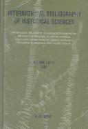 Cover of: International Bibliography of Historical Sciences