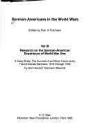 Cover of: German-Americans in the world wars