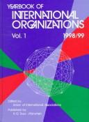 Cover of: Yearbook International Organization 98-99 V1