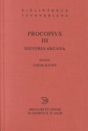 Cover of: Procopius: Opera omnia: De bellis libris I-IV by Gerhard Wirth, Procopius