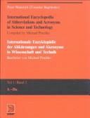 Cover of: International Encyclopedia of Abbreviations and Acronyms in Science and Technology by 