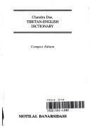 Cover of: Tibetan-English Dictionary (With Sanskrit Synonyms) 2005 Edition,