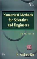 Cover of: Numerical Methods for Scientists and Engineers by Sankara K. Rao