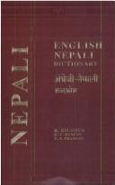 English-Nepali dictionary by R. Kilgour