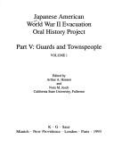 Cover of: Guards and Townspeople (Guards & Townspeople) by Arthur A. Hansen