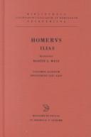 Cover of: Homeri Ilias by Όμηρος