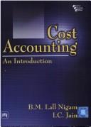 Cover of: Cost Accounting