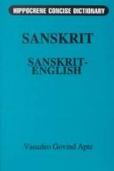 Cover of: The Concise Sanskrit-English Dictionary