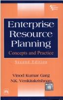 Cover of: Enterprise Resource Planning