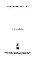 Cover of: Indian Narratology by K. Ayyappa Paniker