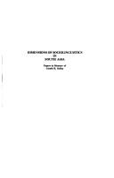 Cover of: Dimensions of Sociolinguistics in South Asia: Papers in Memory of Gerald B. Kelley