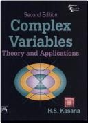 Cover of: Complex Variables