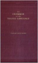 The Grammar of the Telugu Language by C.P. Brown