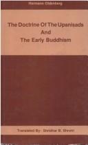 Cover of: The doctrine of the Upaniṣads and the early Buddhism by Hermann Oldenberg